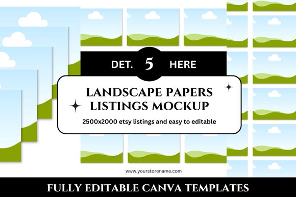 330 Etsy Listings Mockup Bundle: Streamline Your Shop