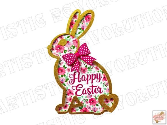 3D Floral Bunny PNG: Why This Easter Design Works for Real Projects