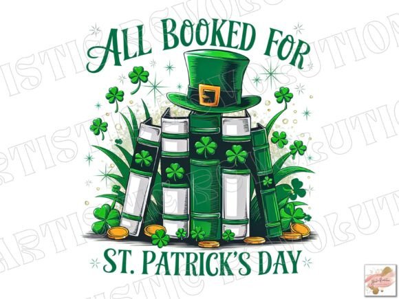 All Booked for St Patrick's Day PNG
