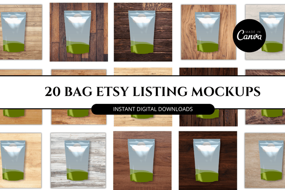 Bag Etsy Canva Mockup