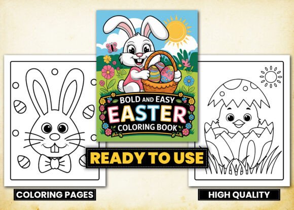 Bold and Easy Easter Coloring Book: A Strategic Tool for Creative Success