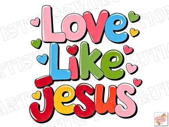 Christian Valentine Png Love Like Jesus