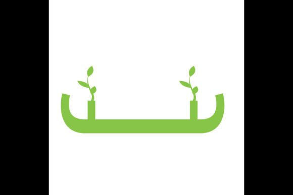Eco Leaf Logo or Icon Design