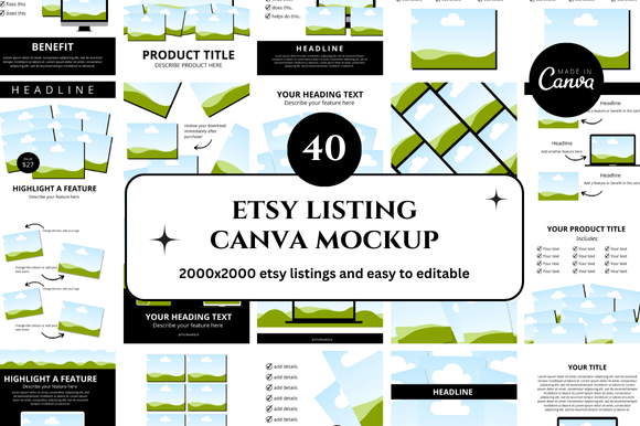 Etsy Listing Canva Mockup: A Practical Tool for Sellers