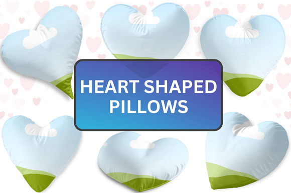 Heart Pillow Mockups for Effortless Design