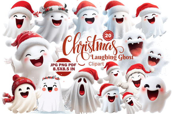 How Christmas Laughing Ghost Clipart Can Elevate Your Seasonal Projects