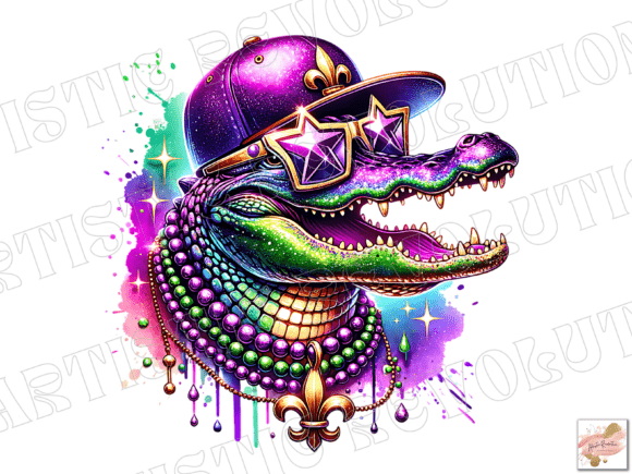 Mardi Gras Alligator Mardi Gras Png