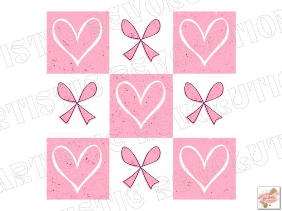 Pink Valentines Coquette Valentine PNG