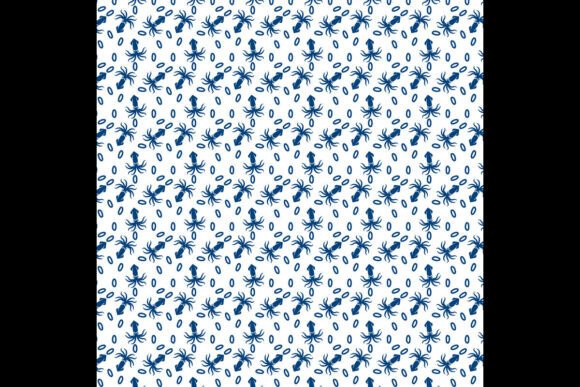 Squid Fish Pattern Design: A Versatile Digital Asset for Creative Entrepreneurs and Makers