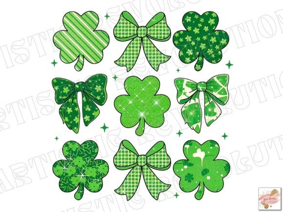 St Patrick’s Day Coquette Png Clover Png: A Versatile Digital Asset for Creative Projects
