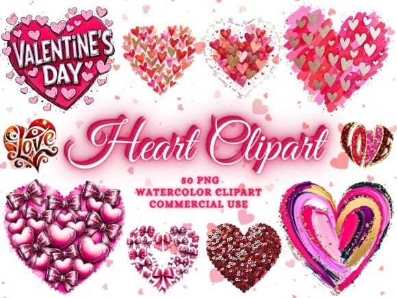 Valentine Heart Clipart Coquette Hearts: Creative Design Solutions for Every Occasion