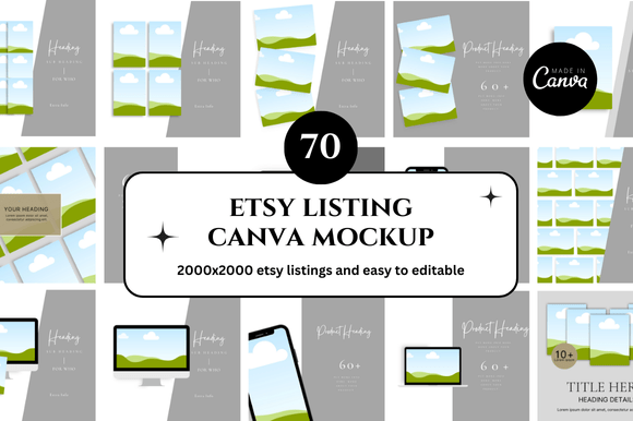 Why 70 Etsy Canva Mockup Bundle Is Reshaping How Digital Sellers Present Products