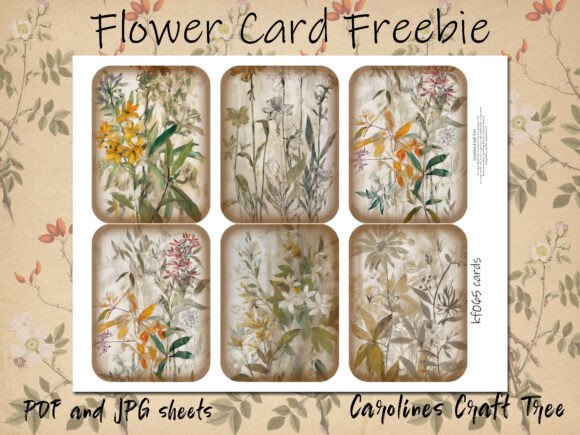Wild Flower Freebie: A Digital Garden of Creative Inspiration